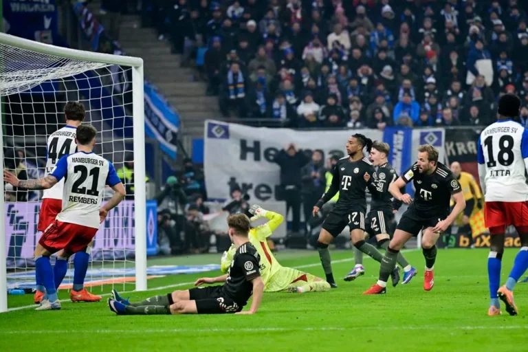 "Hamburger SV" pret "Bayern". Vācijas Bundeslīga