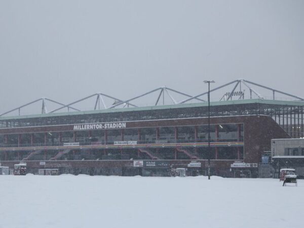 "Millerntor" stadions Hamburgā. Vācijas Bundeslīga