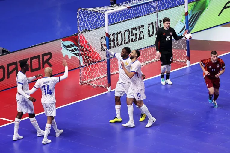 Latvija pret Franciju. 2026.gada Eiropas telpu futbola čempionāts