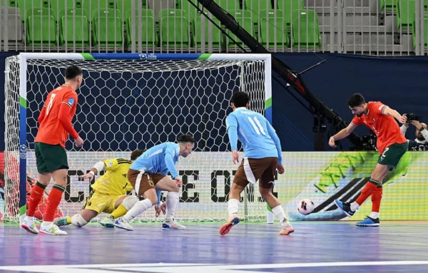 Portugāle pret Beļģiju. 2026.gada Eiropas čempionāts telpu futbolā