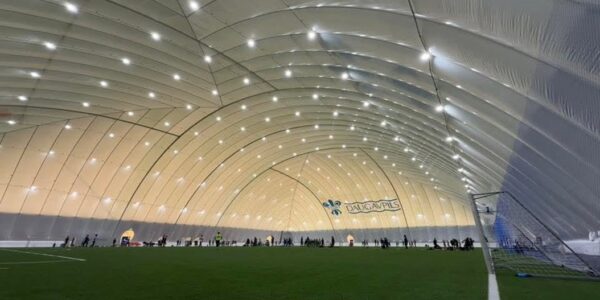 Daugavpils piepūšamā futbola halle