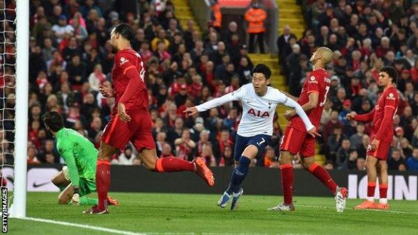 "Liverpool" pret "Tottenham". Anglijas Premjerlīga