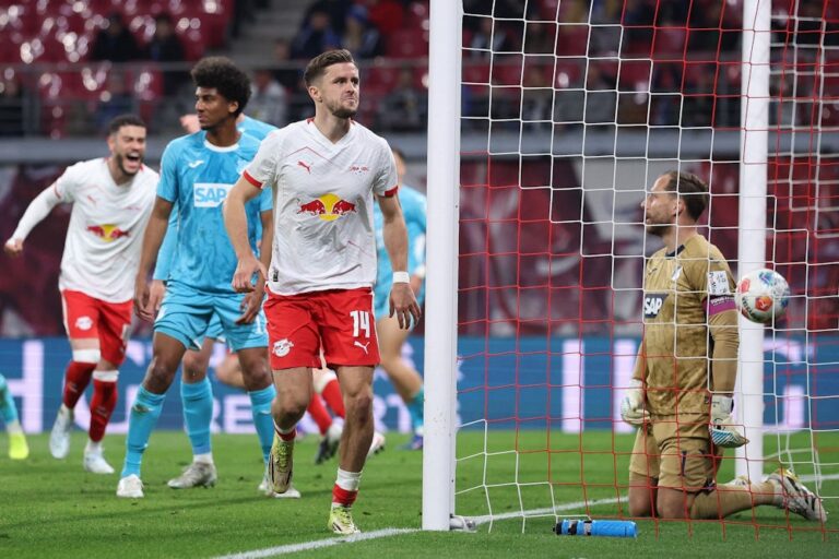 "Leipzig" pret "Hoffenheim". Vācijas Bundeslīga