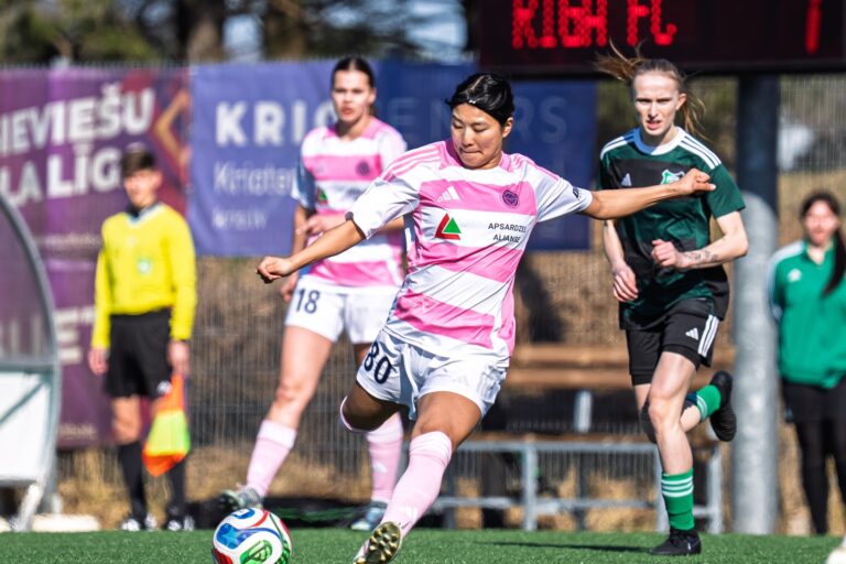 "Riga FC Women" pret "Audu"