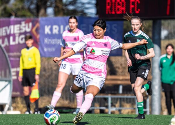 "Riga FC Women" pret "Audu"