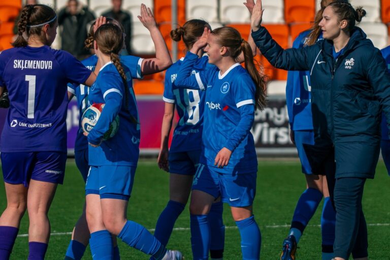"RFS Women". Latvijas "Luckybet" sieviešu futbola līga
