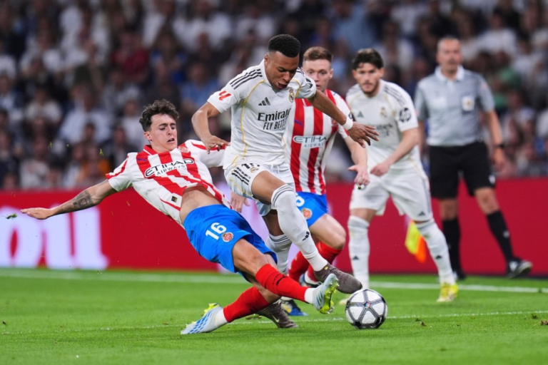 Kilians Mbapē, Madrides "Real" - "Girona", futbolazinas.com