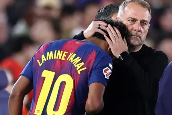 Hansi Fliks un Lamins Jamals. Spānijas La Liga