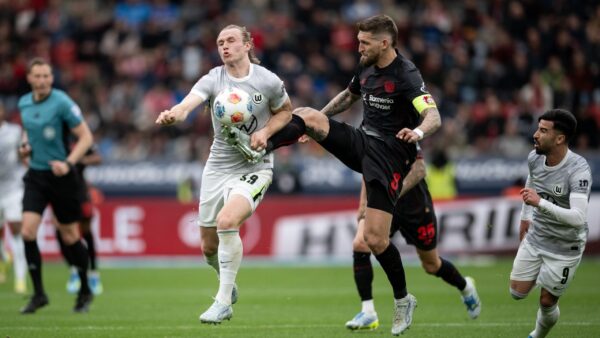 Leverkūzenes "Bayer" pret "Wolfsburg". Vācijas Bundeslīga