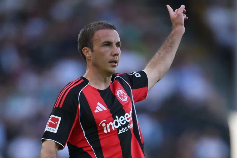 Mario Gētce. Frankfurtes "Eintracht"