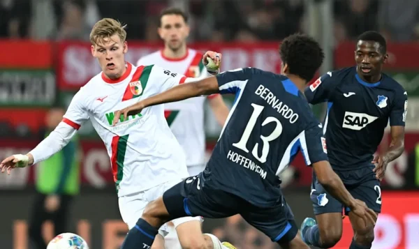 "Augsburg" pret "Hoffenheim", futbolazinas.com