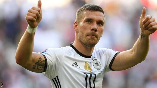 Lukašs Podolskis. Vācijas futbola izlase