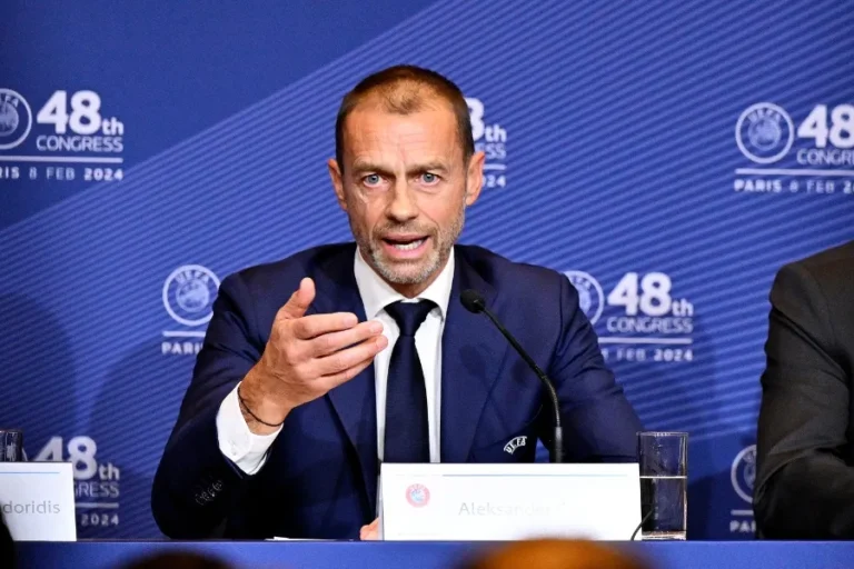 Aleksanders Čeferins. UEFA