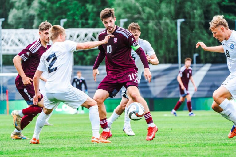 Latvijas U-21 izlase.