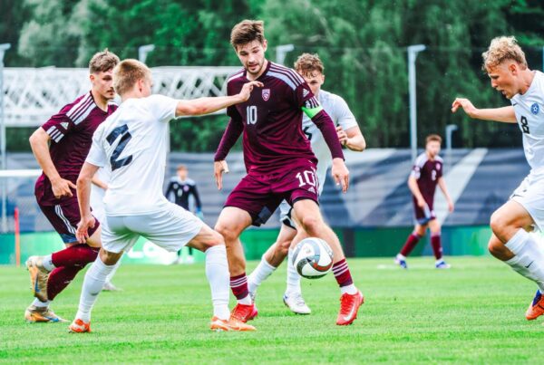 Latvijas U-21 izlase.