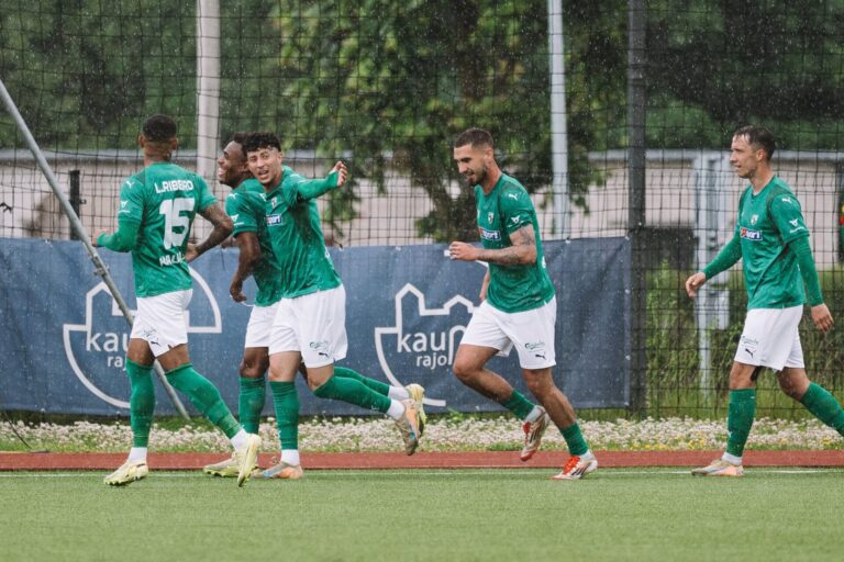Kauņas "Žalgiris" un Dāvis Ikaunieks. Lietuvas A lyga