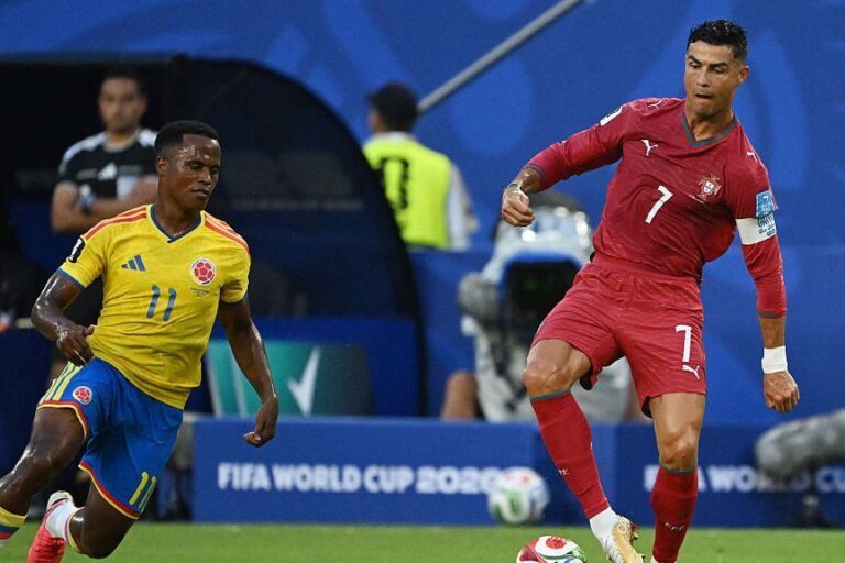 Portugāles izlase pret Kolumbijas izlasi, futbolazinas.com