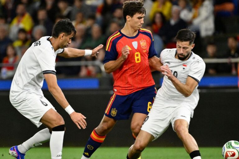 Spānija - Irāka, futbolazinas.com