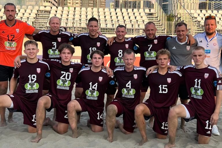 Latvijas pludmales futbola izlase, futbolazinas.com