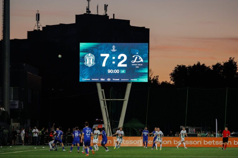 Viļņas "Žalgiris" pret Tbilisi "Dynamo". UEFA Konferences līga