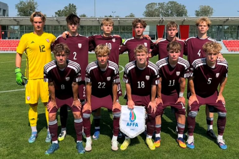 Latvijas U-17 futbola izlase, futbolazinas.com