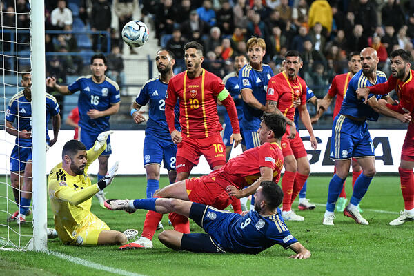 Melnkalnes izlase - Kipras izlase, futbolazinas.com