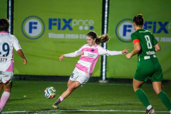"Riga FC Women" pret "Mettu". Luckybet sieviešu futbola līga