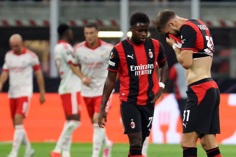 "AC Milan" pret "Benfica". UEFA Eiropas līga