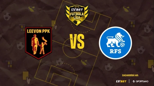 "Leevon/PPK" pret "RFS-2". LVBet Latvijas pirmā līga