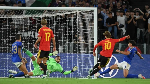 Itālija pret Beļģiju. UEFA Nāciju līga