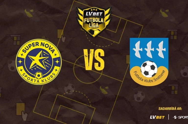 "Super Nova-2" pret "Smiltene". LVBet Latvijas pirmā līga