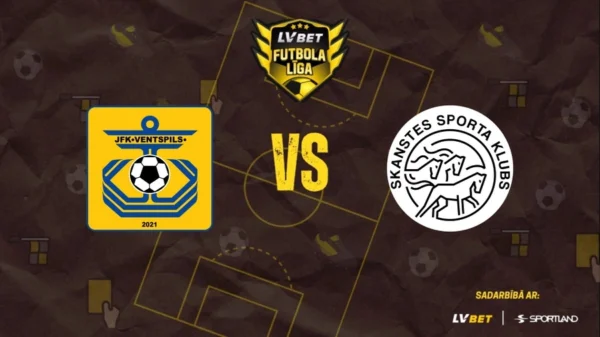 "Ventspils" pret "Skanste". LVBet Latvijas pirmā līga