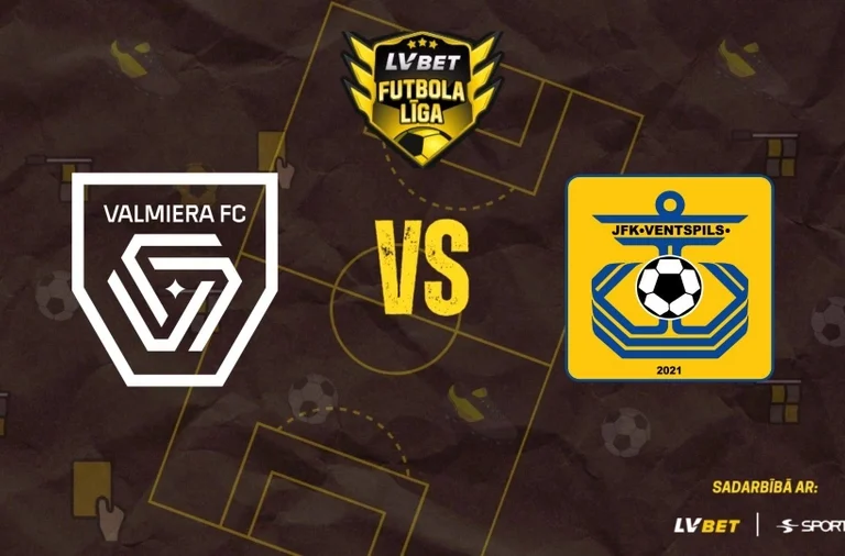 "Valmiera" pret "Ventspils". LVBet Latvijas pirmā līga