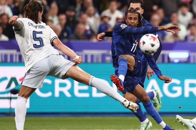 Francijas pret Itāliju. UEFA Nāciju līga