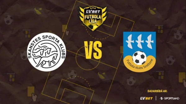 "Skanste" pret "Smilteni". LVBet Latvijas pirmā līga