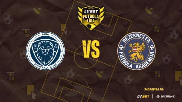 "Riga FC-2" pret "Rēzekne". LVBet Latvijas pirmā līga