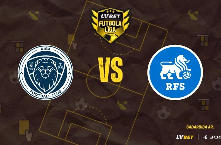 "Riga FC-2" pret "RFS-2". LVBet Latvijas pirmā līga