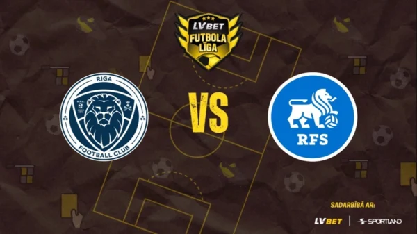 "Riga FC-2" pret "RFS-2". LVBet Latvijas pirmā līga